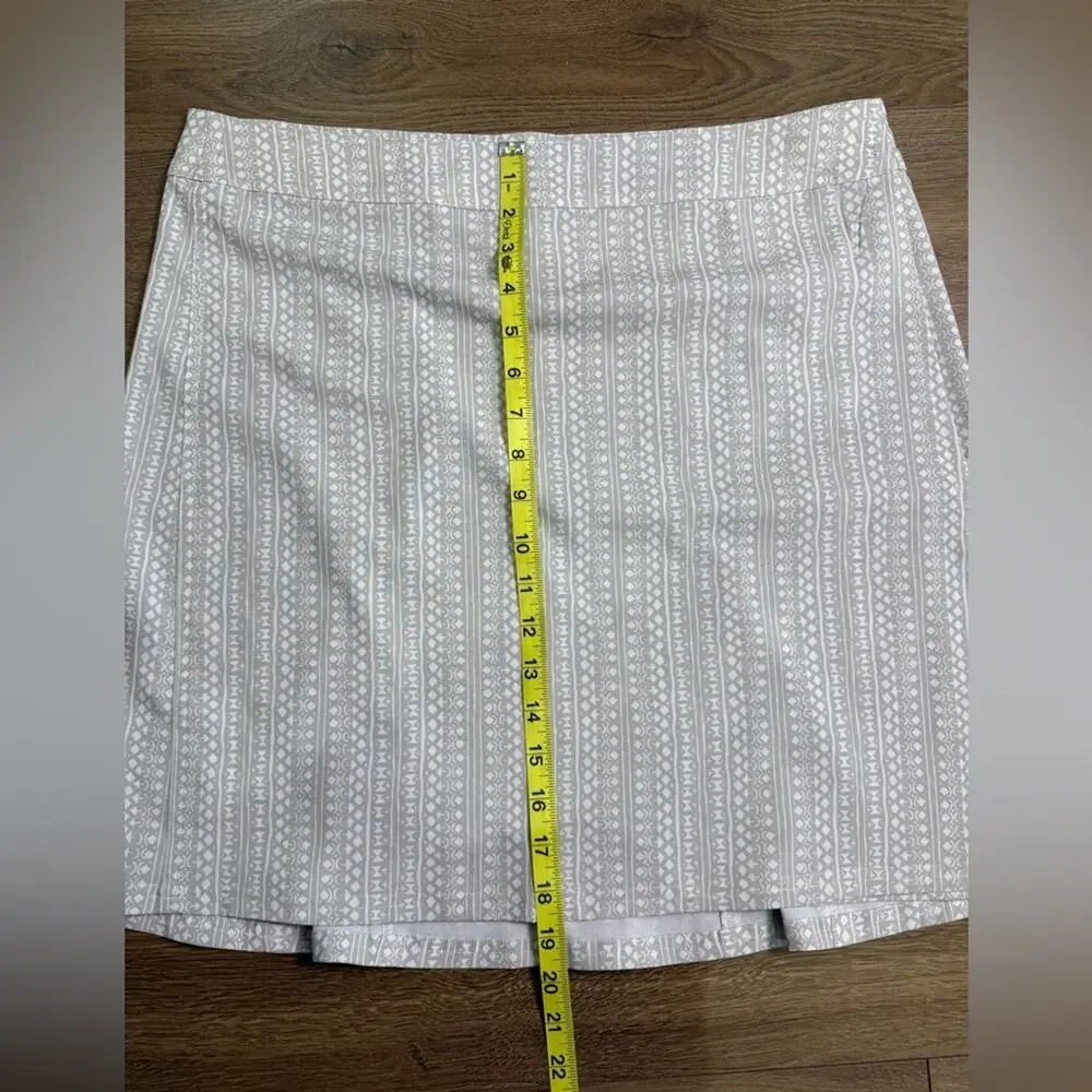 Ripskirt Hawaii Wrap Skirt Length 2 Grey/White Size L